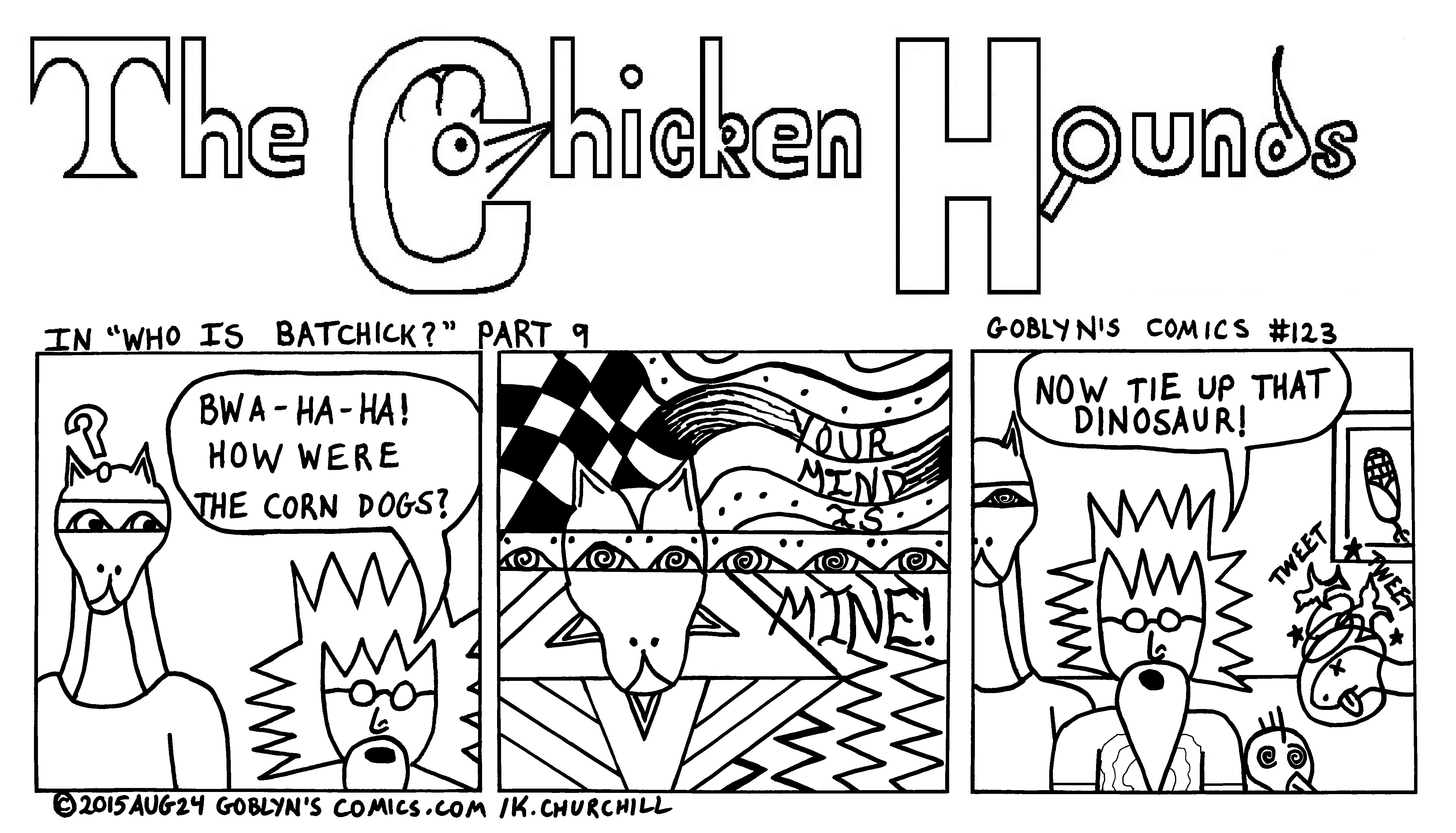 Chicken Hounds "Who is BatChick?" part 9
