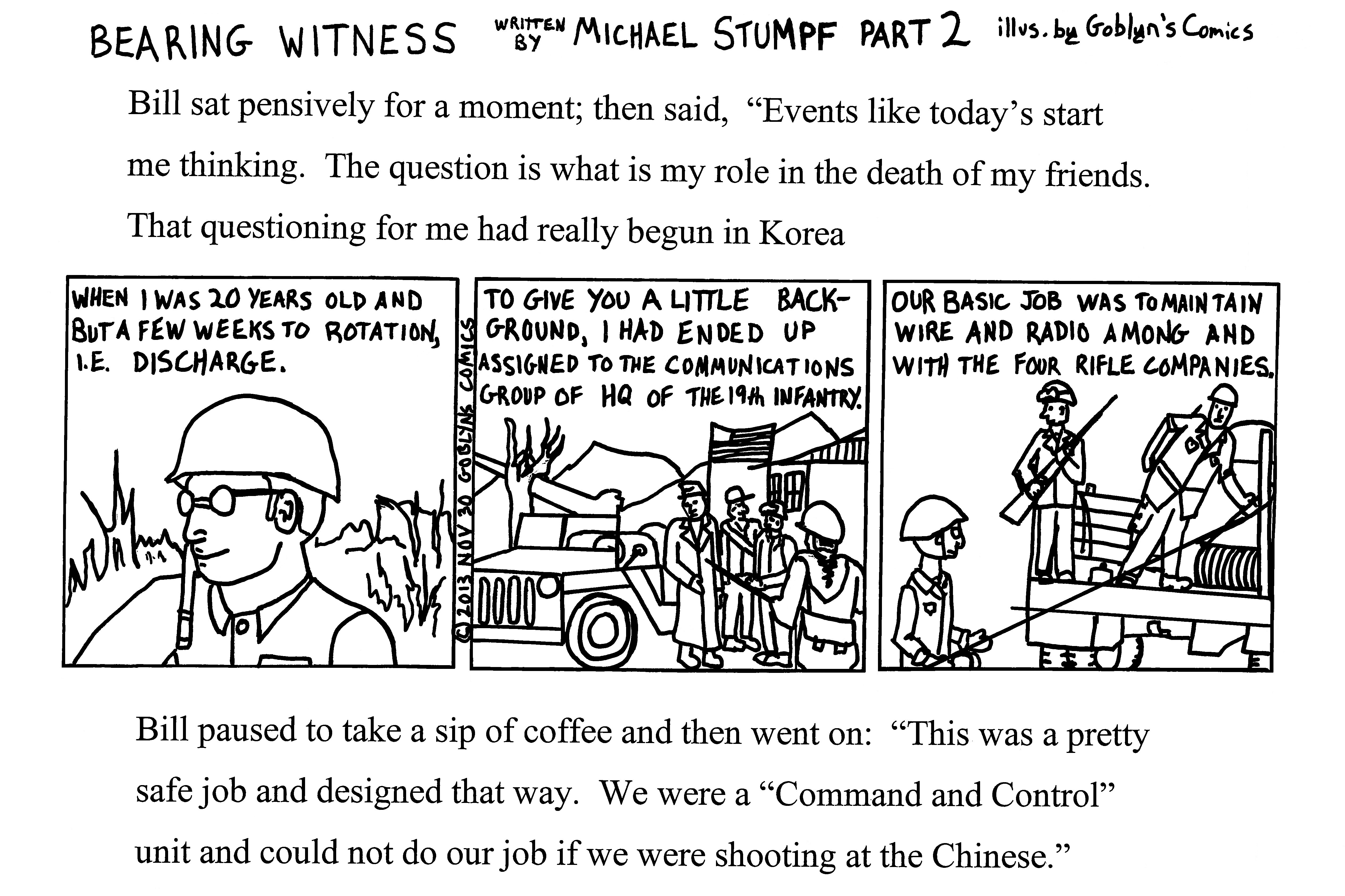 Bearing Witness by Michael Stumpf