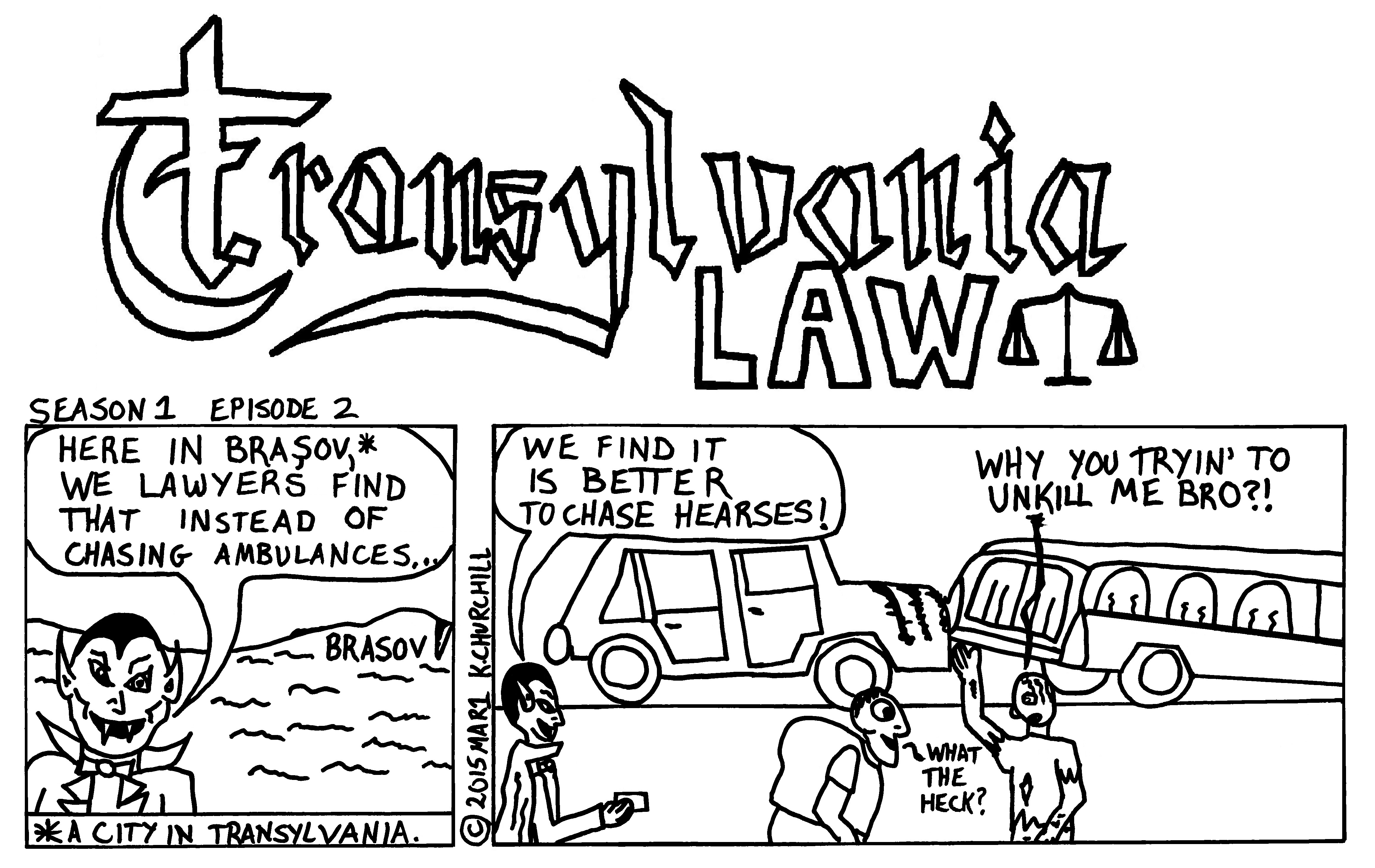 Werewolf Cops & Vampire Lawyers? It's Transylvania Law!